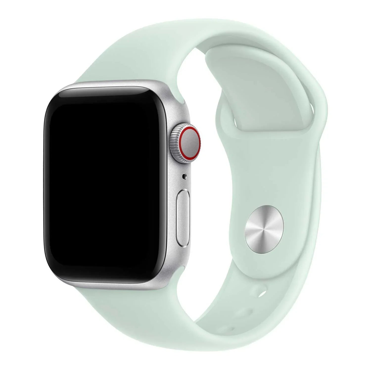 Apple Watch Armband Ovaro - Silikon - Aquamarin