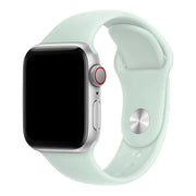 Apple Watch Armband Ovaro - Silikon - Aquamarin
