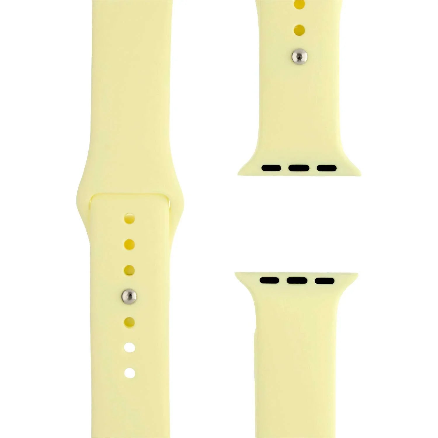 Apple Watch Armband Vyon – Silikon – Zitronencreme
