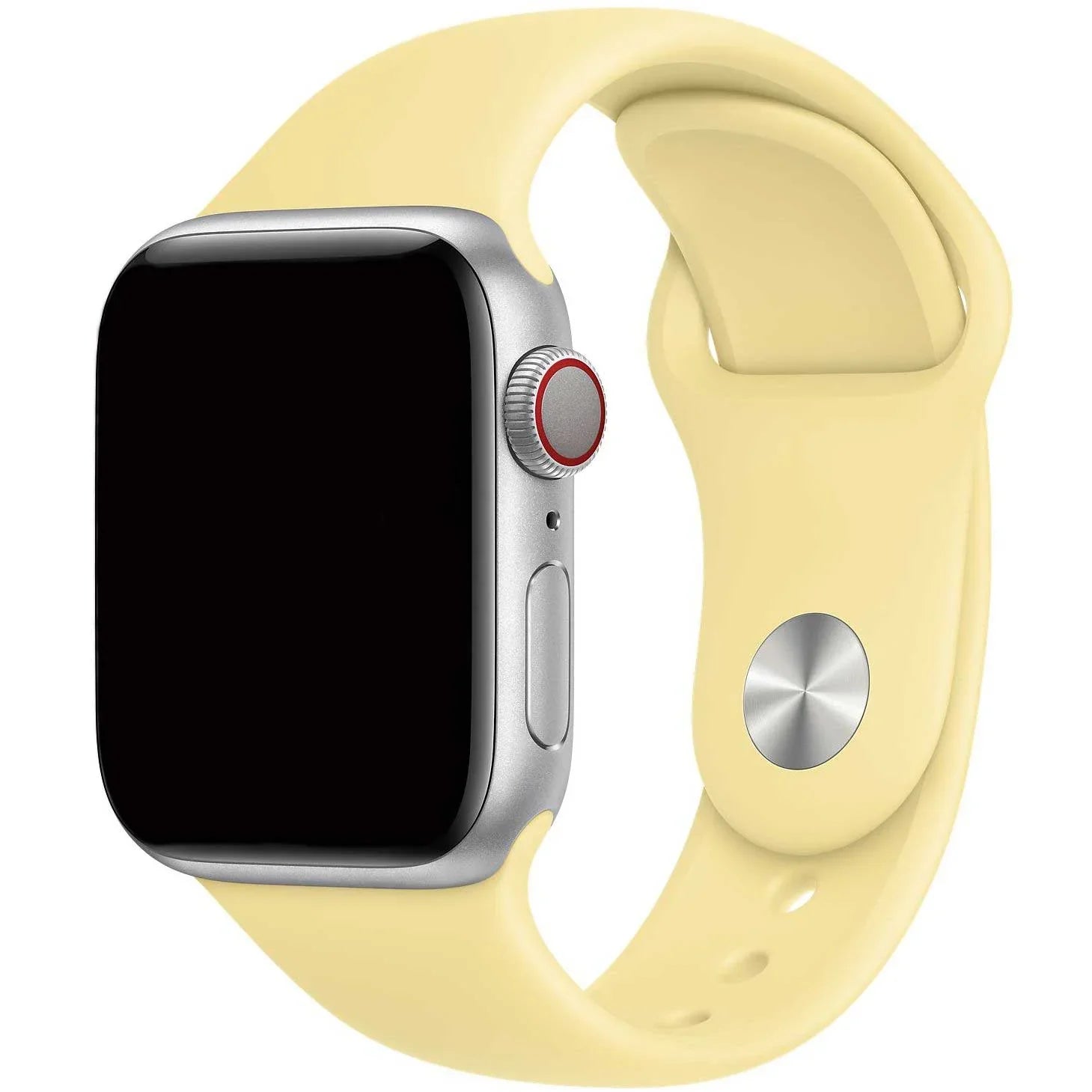 Apple Watch Armband Vyon – Silikon – Zitronencreme