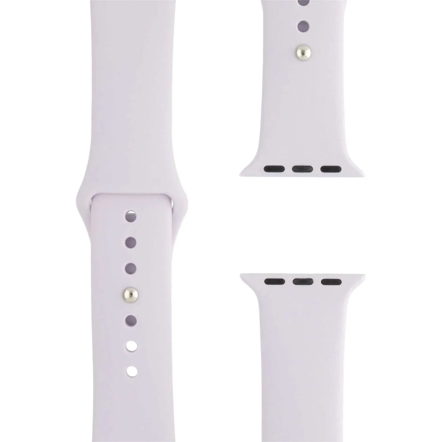 Apple Watch Armband – Silikon – elegantes Violett