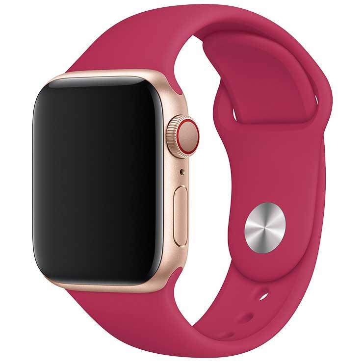 Apple Watch Armband - Silikon - Granatapfel