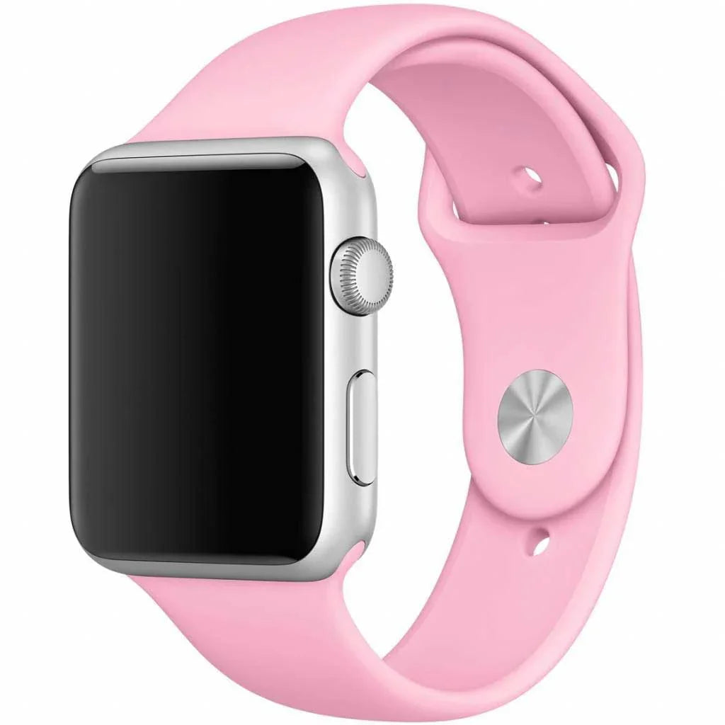 Apple Watch Armband Teyra - Silikon - Hellrosa