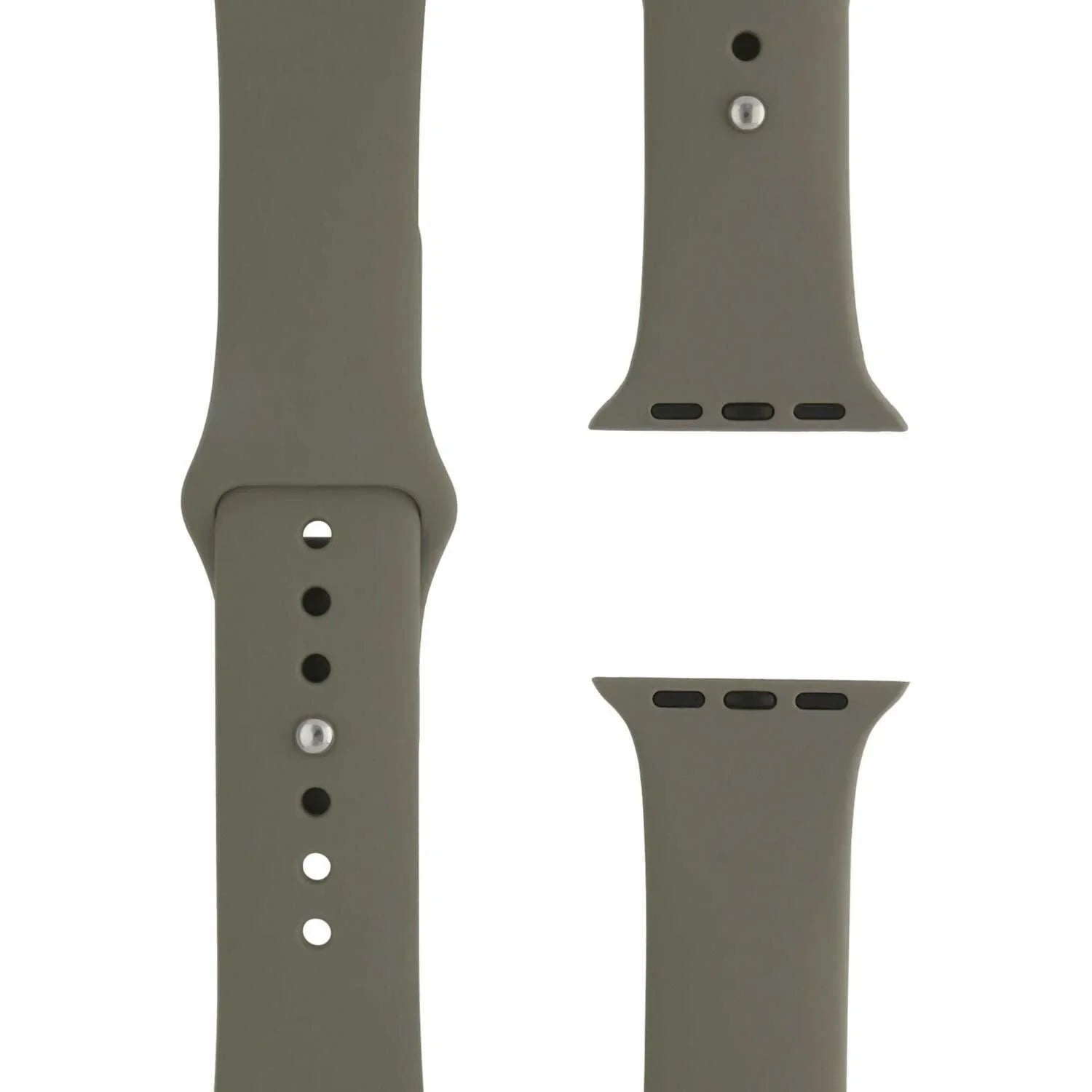 Apple Watch Armband Savro - Silikon - Khaki