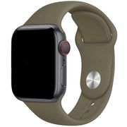 Apple Watch Armband Savro - Silikon - Khaki