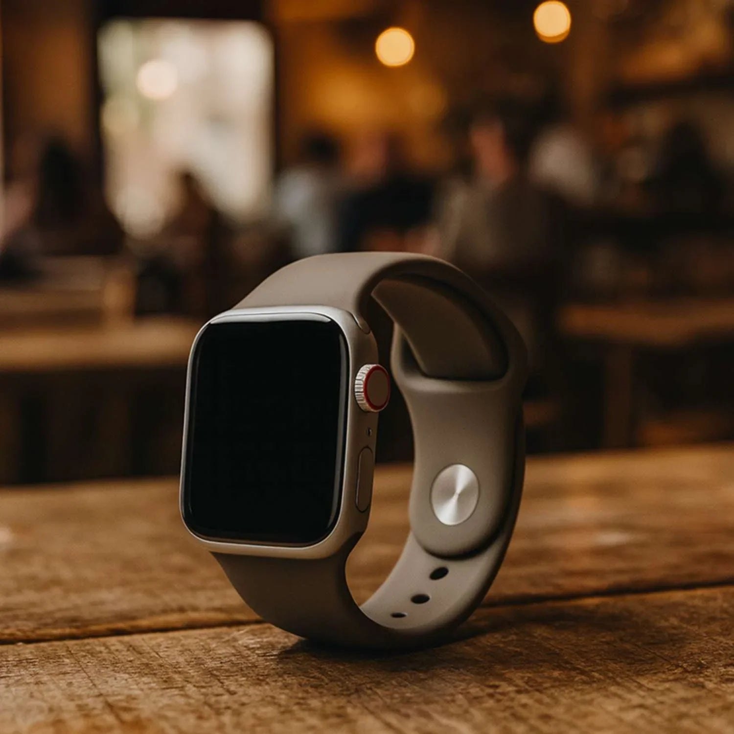 Apple Watch Armband Savro - Silikon - Ton