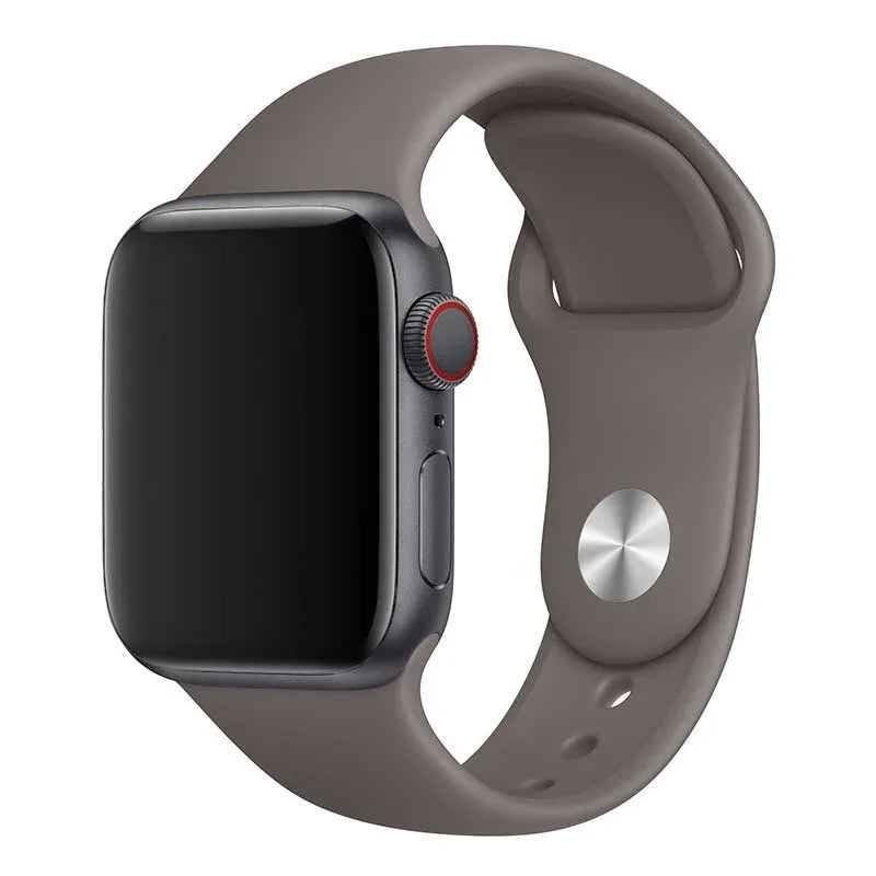 Apple Watch Armband - Silikon - Küstengrau