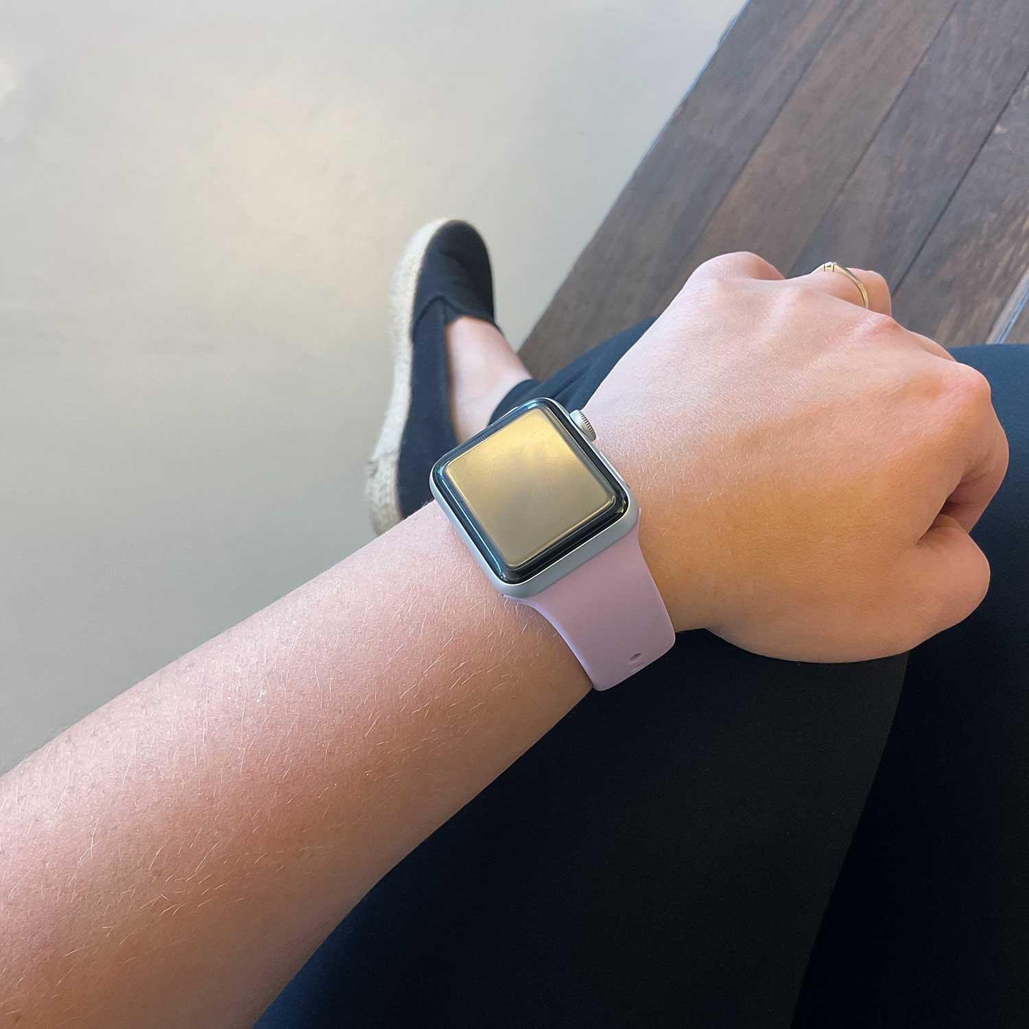 Apple Watch Armband – Silikon – Helllila