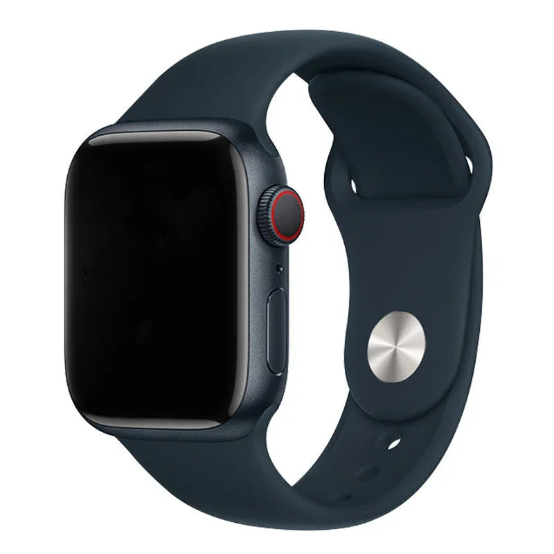 Apple Watch Armband - Silikon - Mitternachtsblau