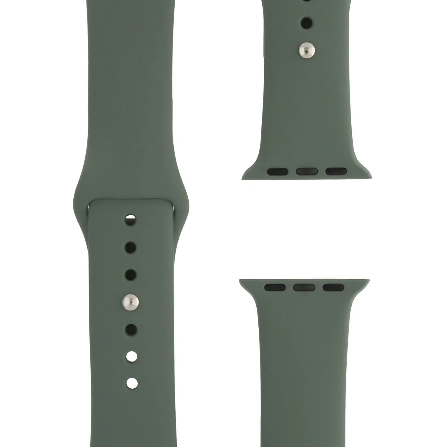 Apple Watch Armband - Silikon - Olivgrün