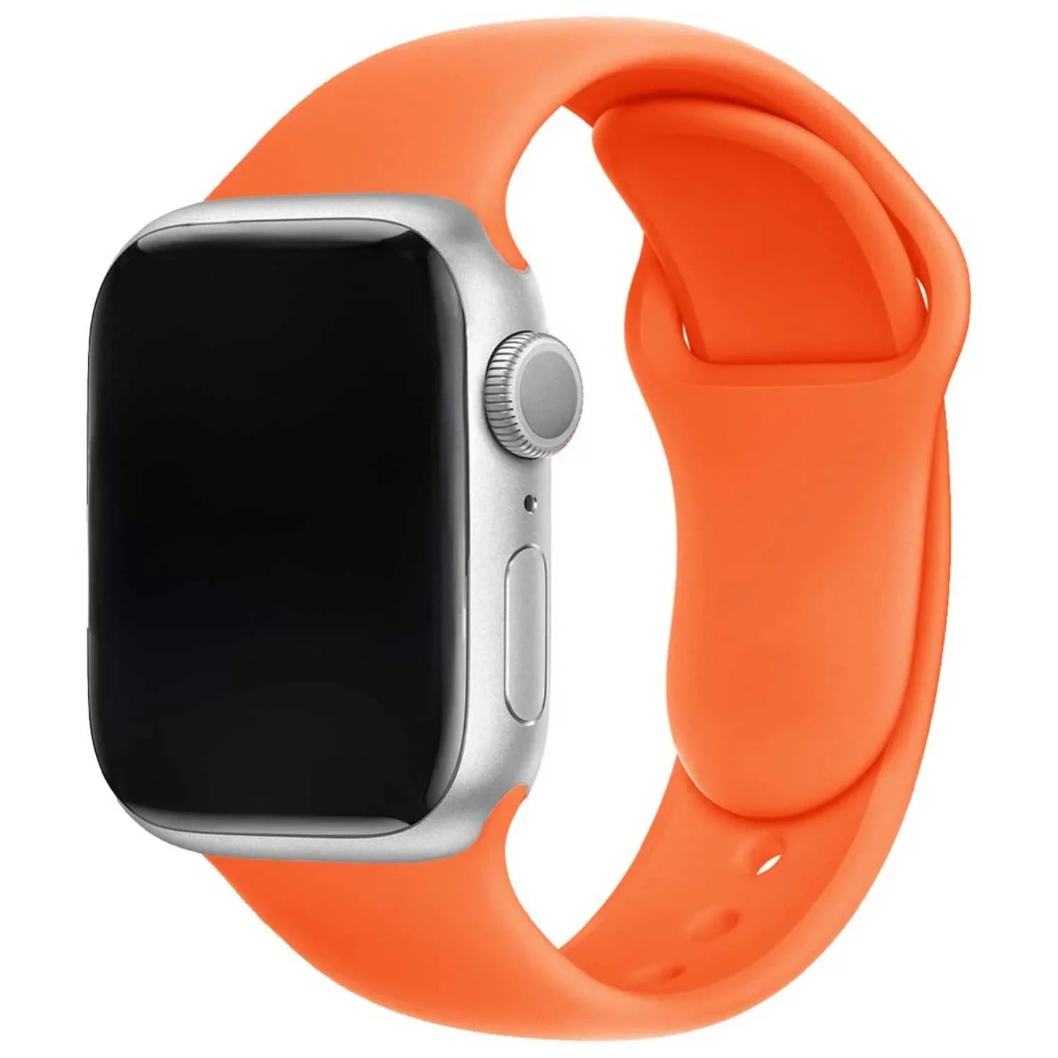 Apple Watch Armband Teyra – Silikon – Orange