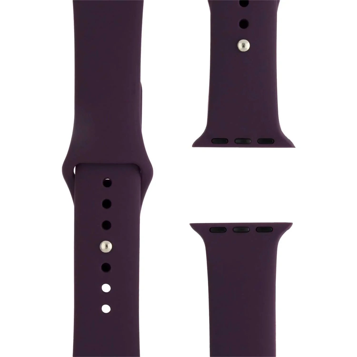 Apple Watch Armband – Silikon – Pflaume