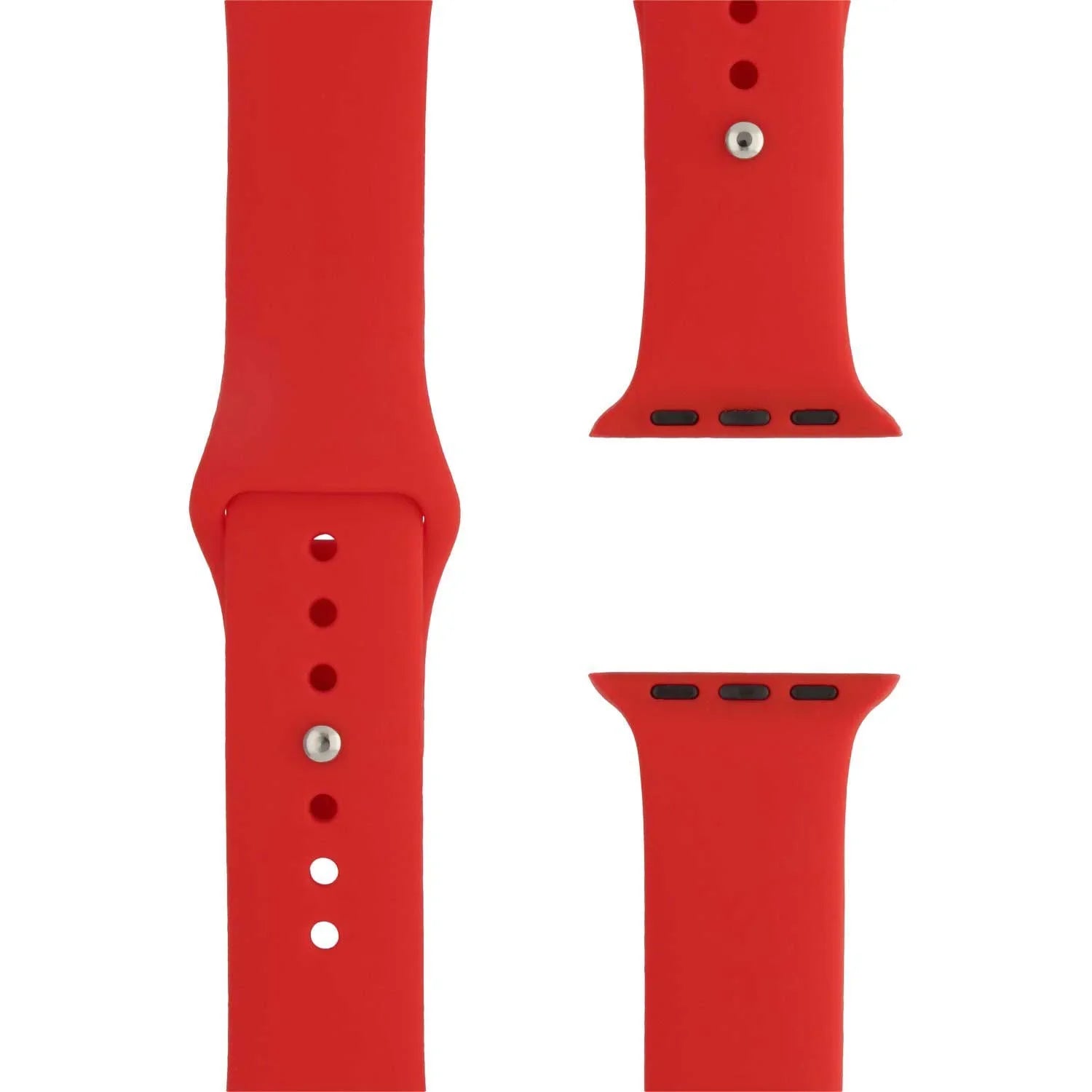 Apple Watch Armband Ovaro - Silikon - Rot