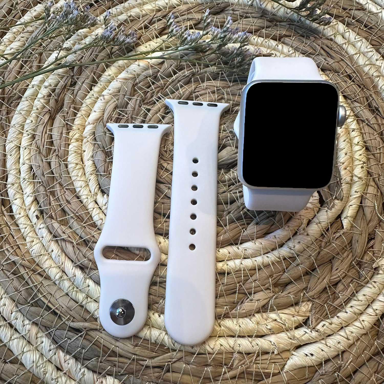 Apple Watch Armband Savro – Silikon – Rosé