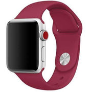 Apple Watch Armband Teyra - Silikon - Rosarot