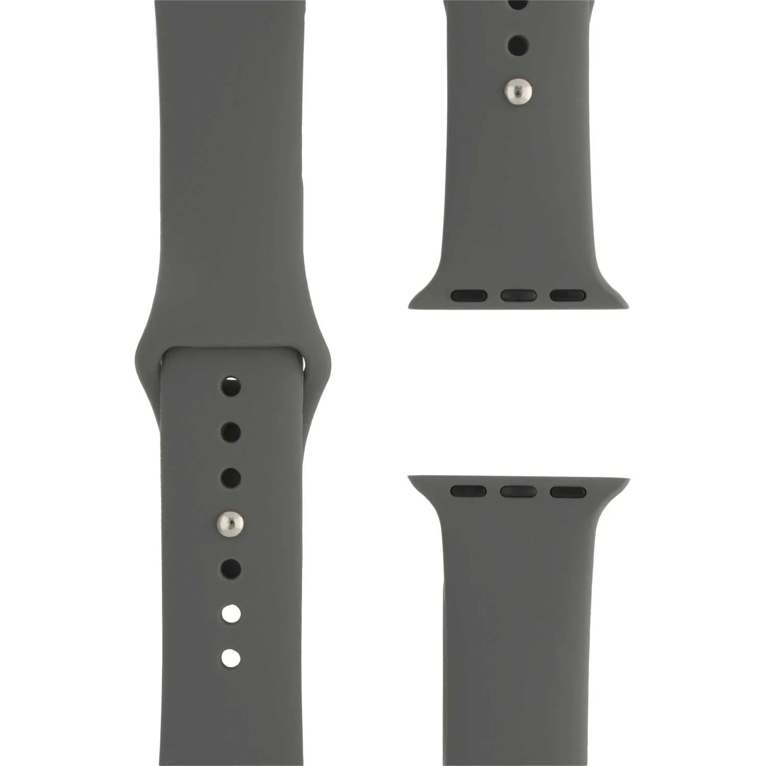 Apple Watch Armband Savro – Silikon – Felsgrau