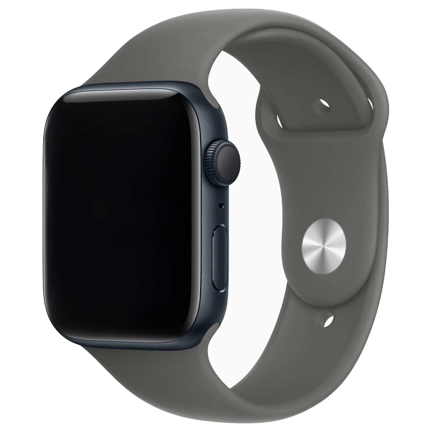 Apple Watch Armband Savro – Silikon – Felsgrau