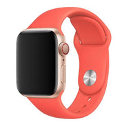 Apple Watch Armband – Silikon – pinke Zitrusfrüchte