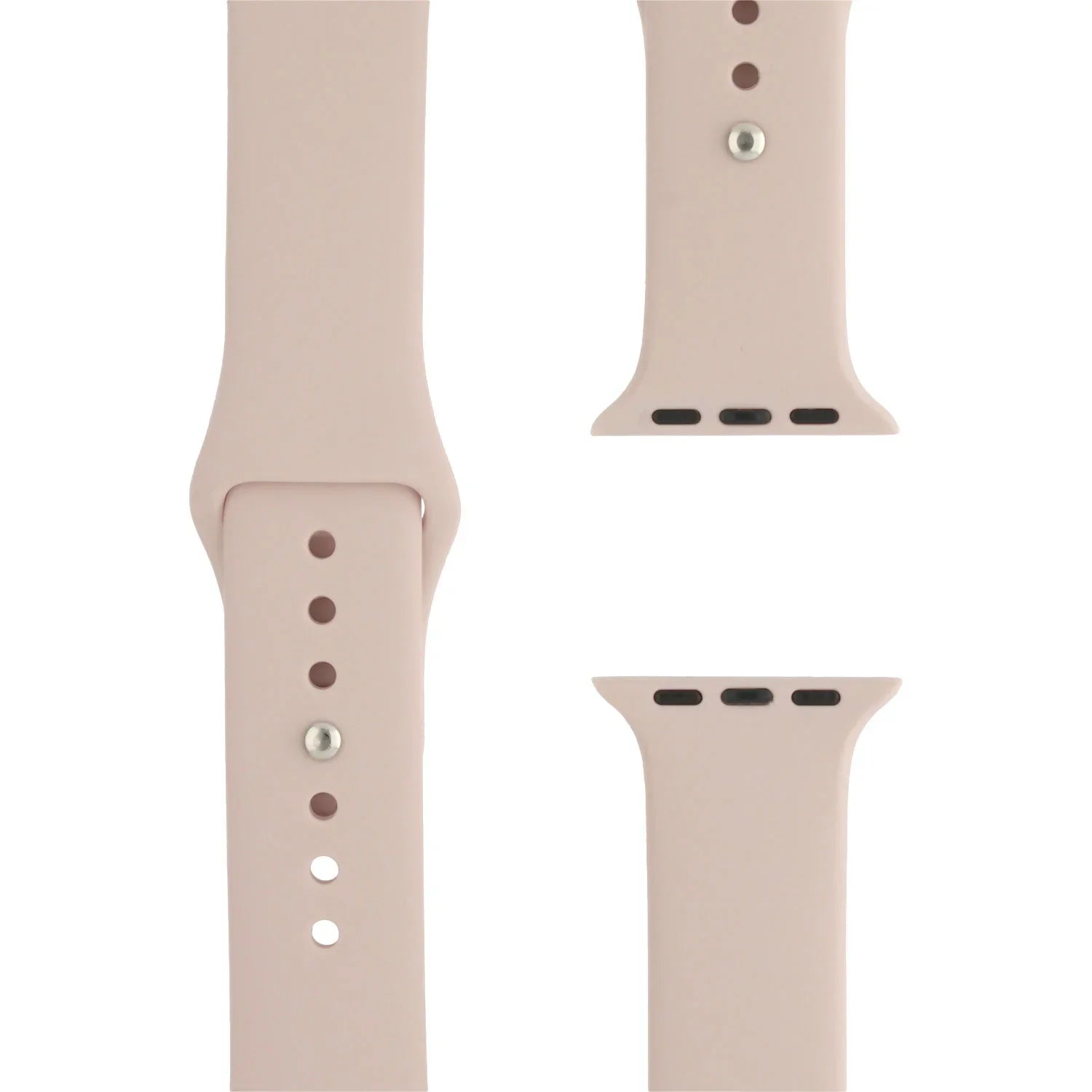 Apple Watch Armband - Silikon - Rosasand