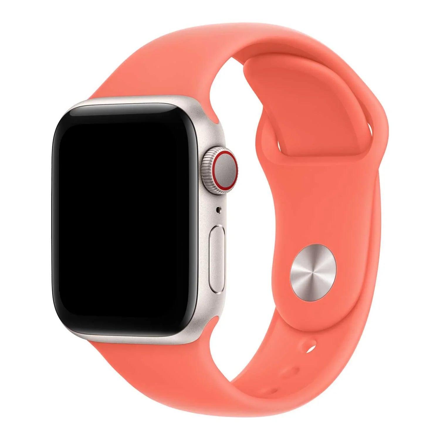 Apple Watch Armband Ovaro - Silikon - Mandarine