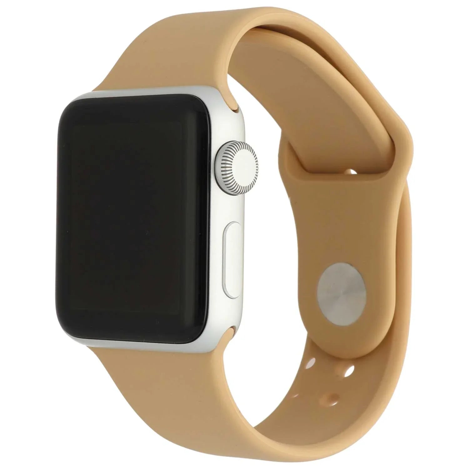 Apple Watch Armband Savro - Silikon - Walnuss