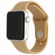 Apple Watch Armband Savro - Silikon - Walnuss