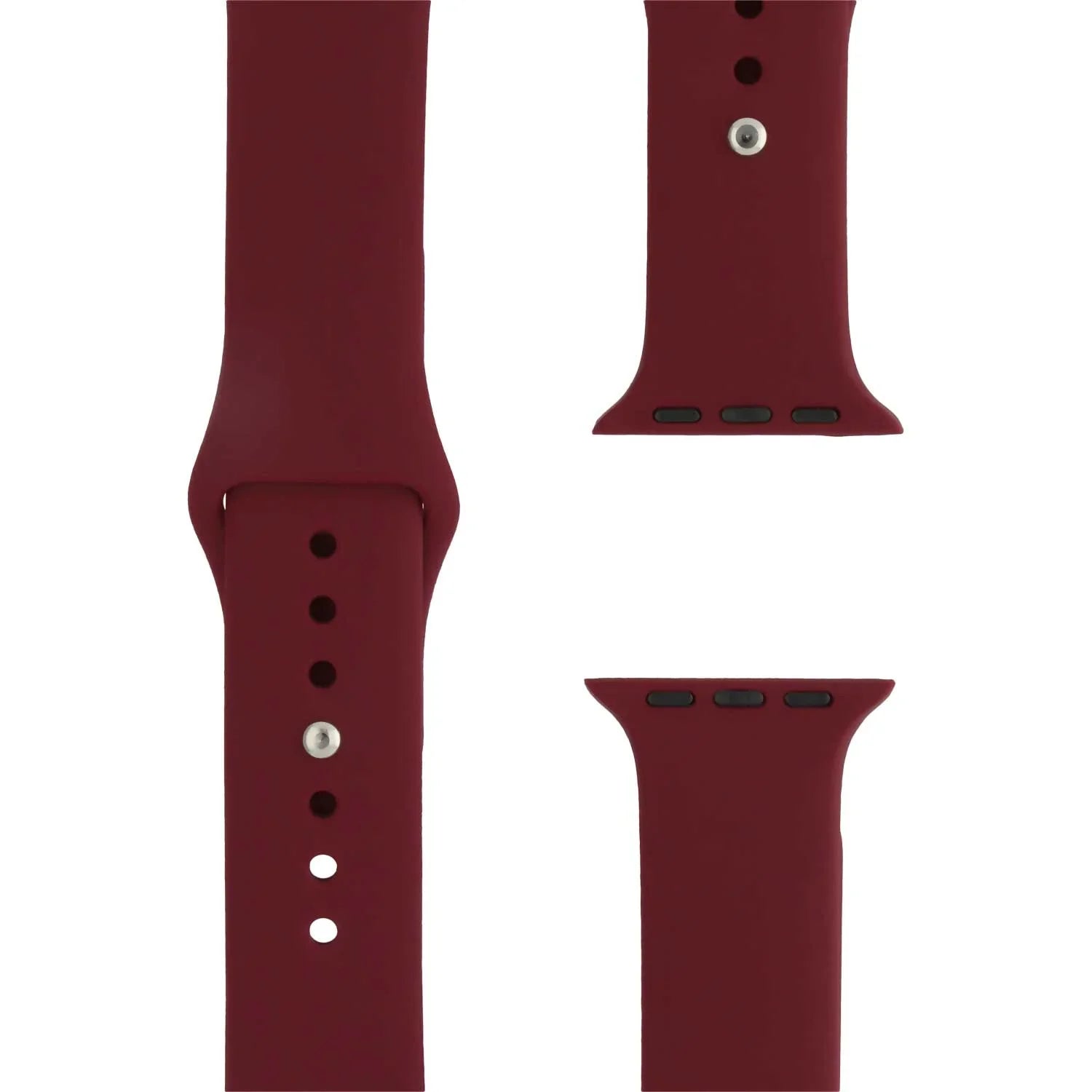 Apple Watch Armband – Silikon – Weinrot
