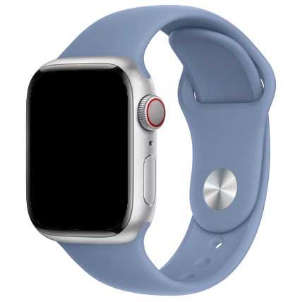 Apple Watch Armband Vyon - Silikon - Winterblau