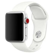 Apple Watch Armband Savro - Silikon - Weichweiß
