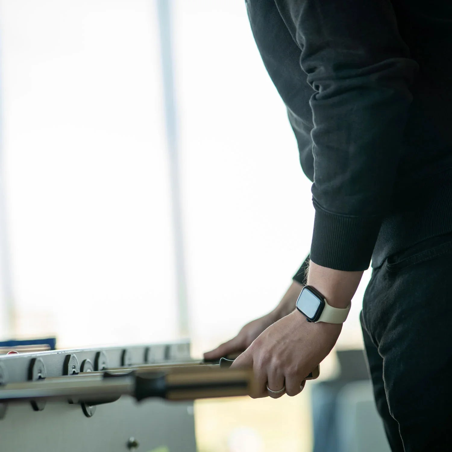 Apple Watch Armband Savro - Silikon - Weichweiß