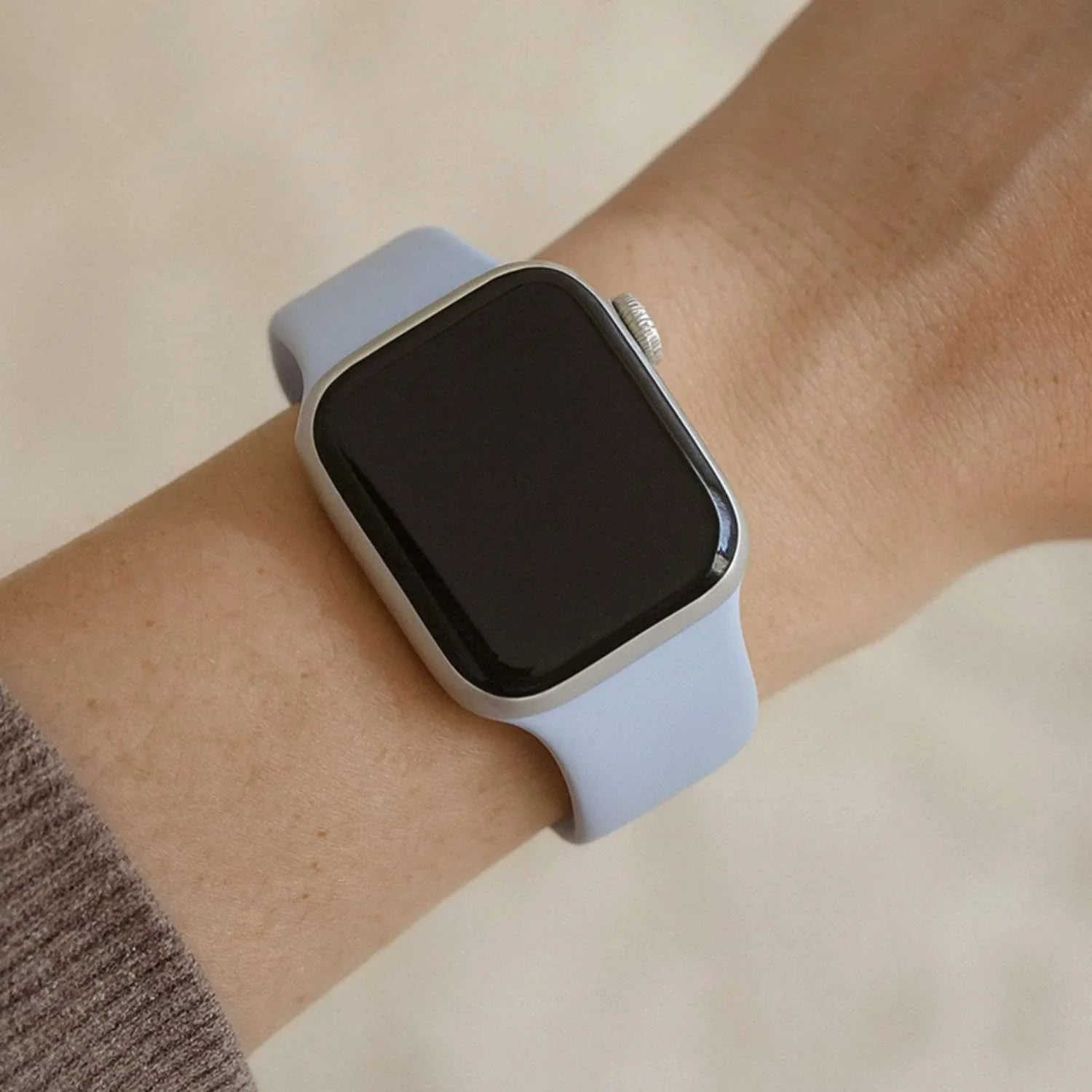 Apple Watch Armband – Silikon – Hellblau