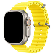 Apple Watch Armband Ocean – Silikon – Gelb