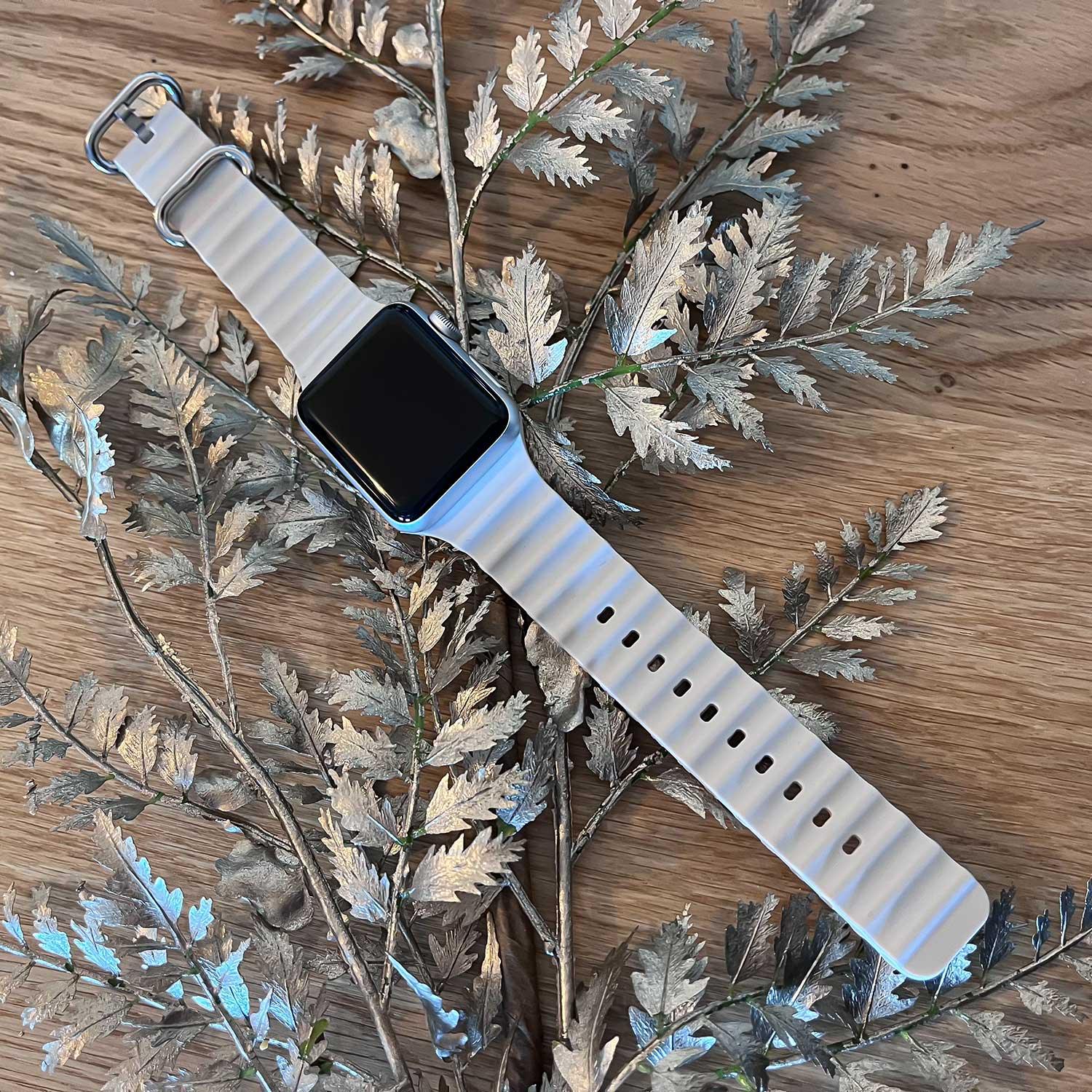 Apple Watch Armband Ocean – Silikon – Polarstern