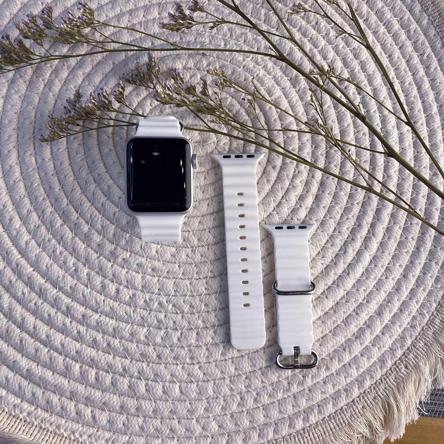 Apple Watch Armband Ocean – Silikon – Polarstern