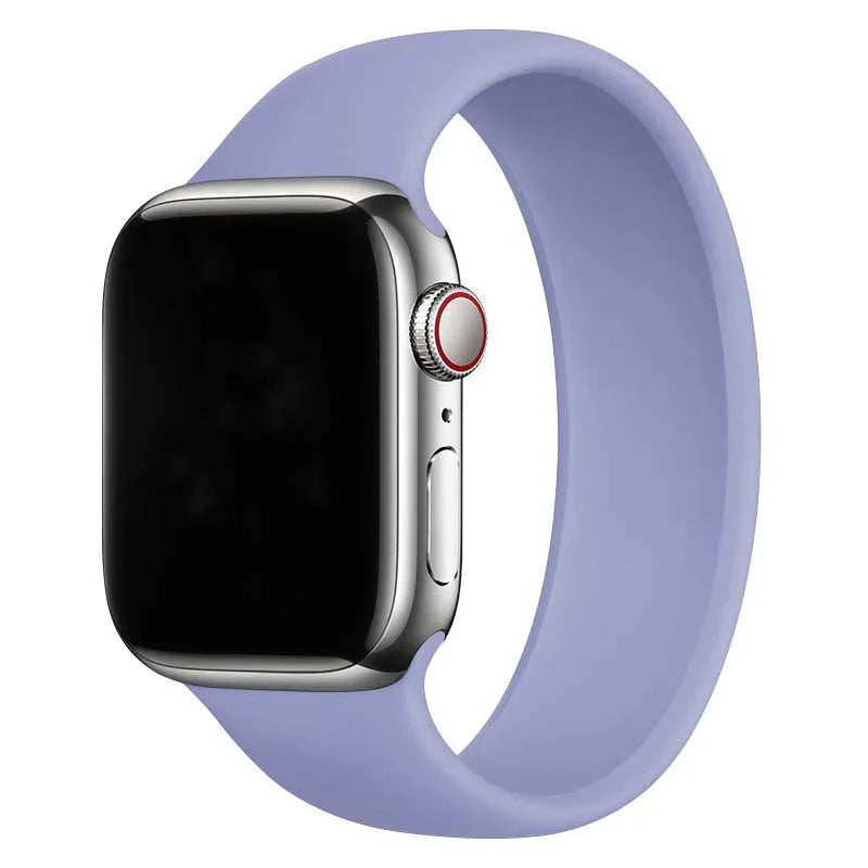 Apple Watch Armband – Silikon – Solo Loop – Englischer Lavendel