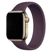 Apple Watch Armband – Silikon – Solo Loop – Dunkelkirsche
