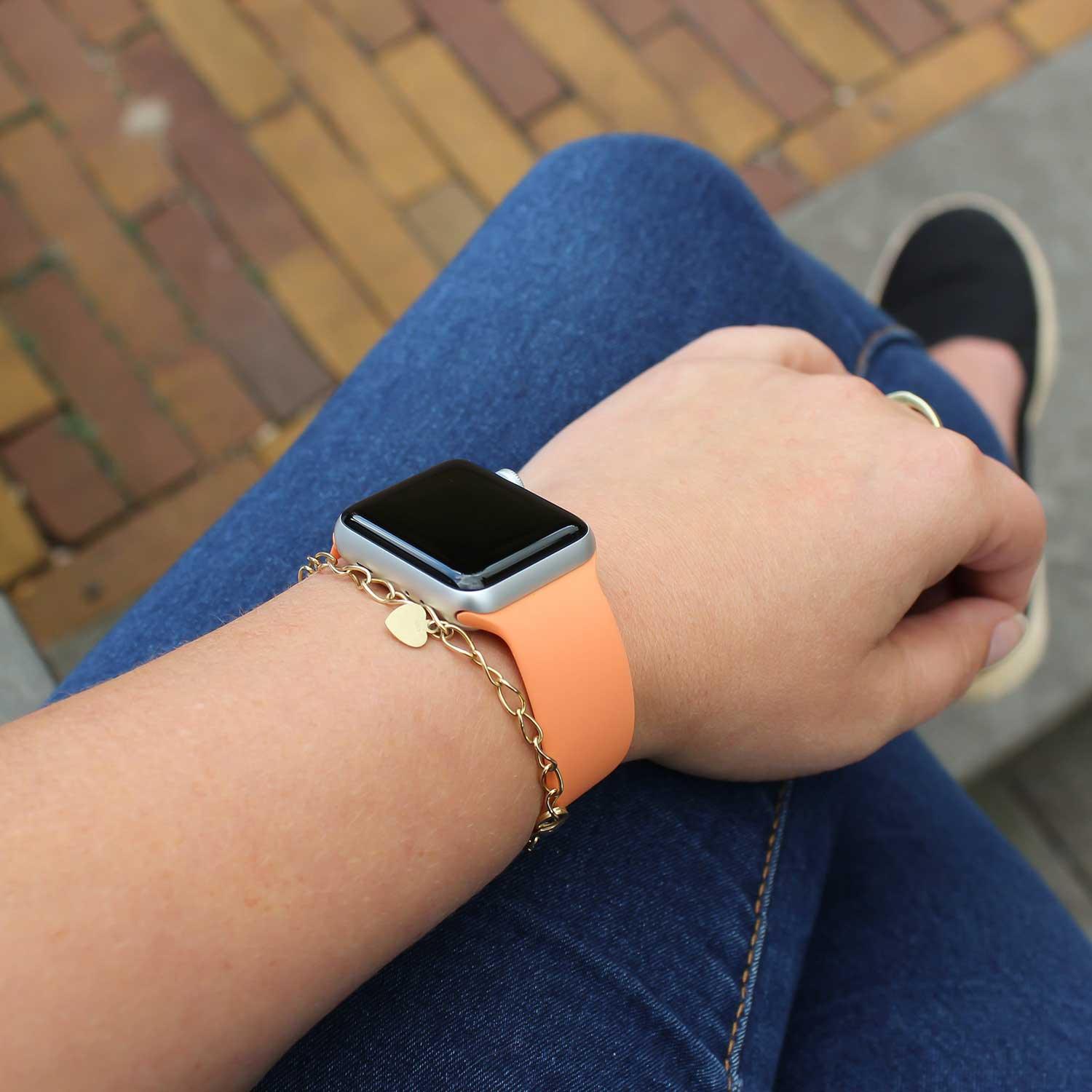 Apple Watch Armband - Silikon - Solo Loop - Ringelblume