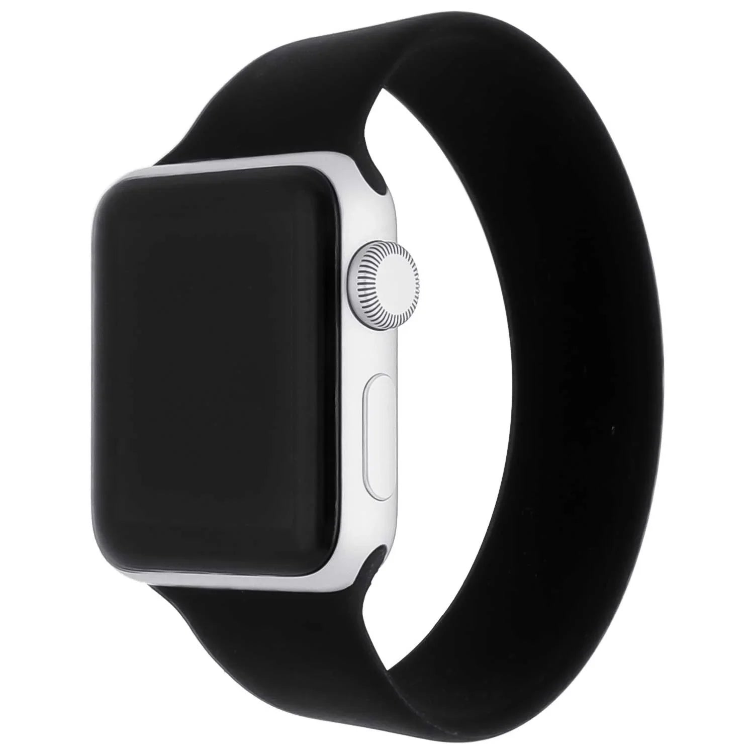 Apple Watch Armband – Silikon – Solo Loop – Schwarz