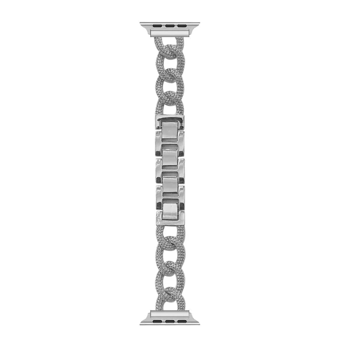 Apple Watch Armband Chain - Edelstahl - Silber