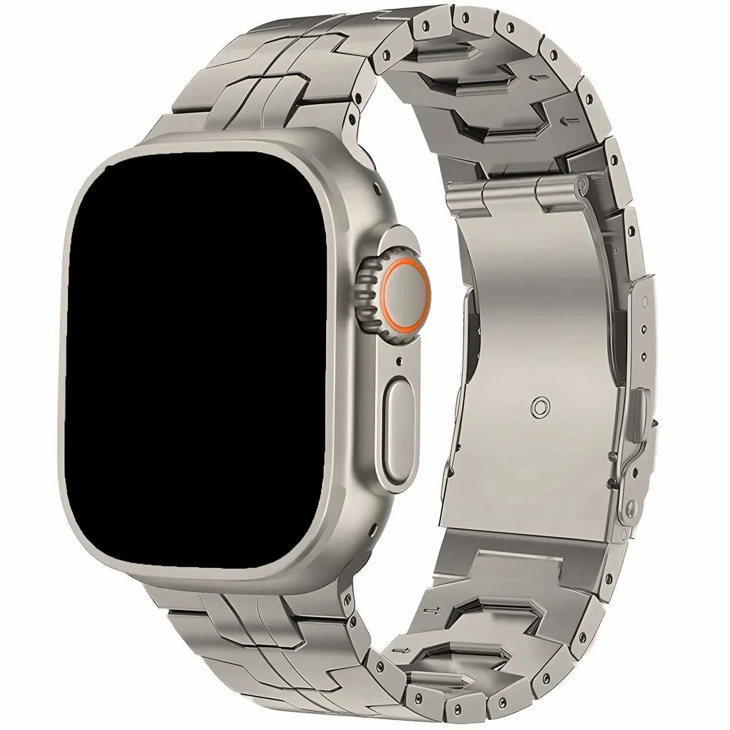 Apple Watch Ted Armband – Stahl – Titan