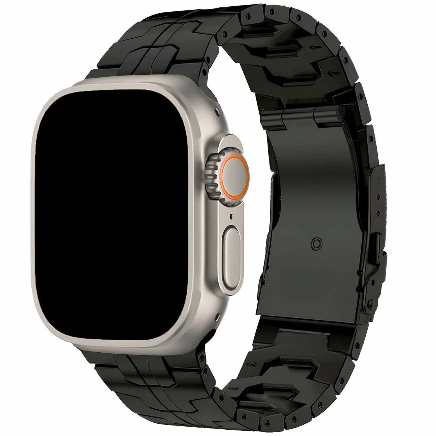 Apple Watch Ted Armband - Stahl - Schwarz