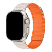 Apple Watch Armband Zyro – Silikon – Polarstern Orange