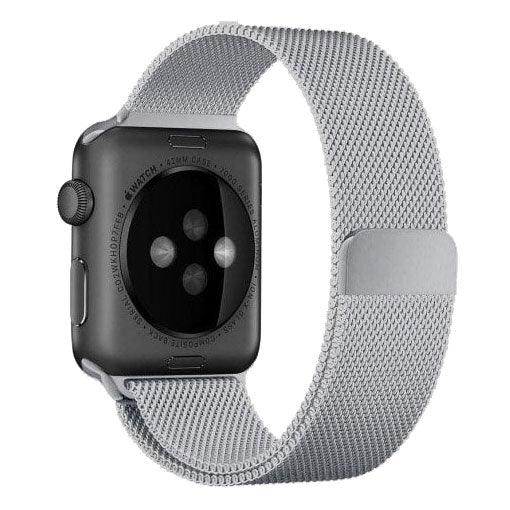 Apple Watch Armband Fiore - Milanese - Silber