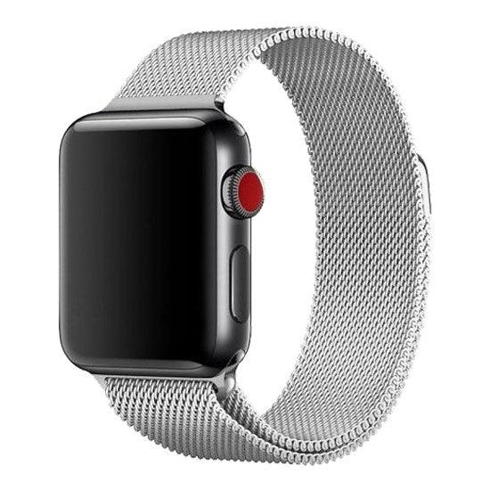 Apple Watch Armband Fiore - Milanese - Silber