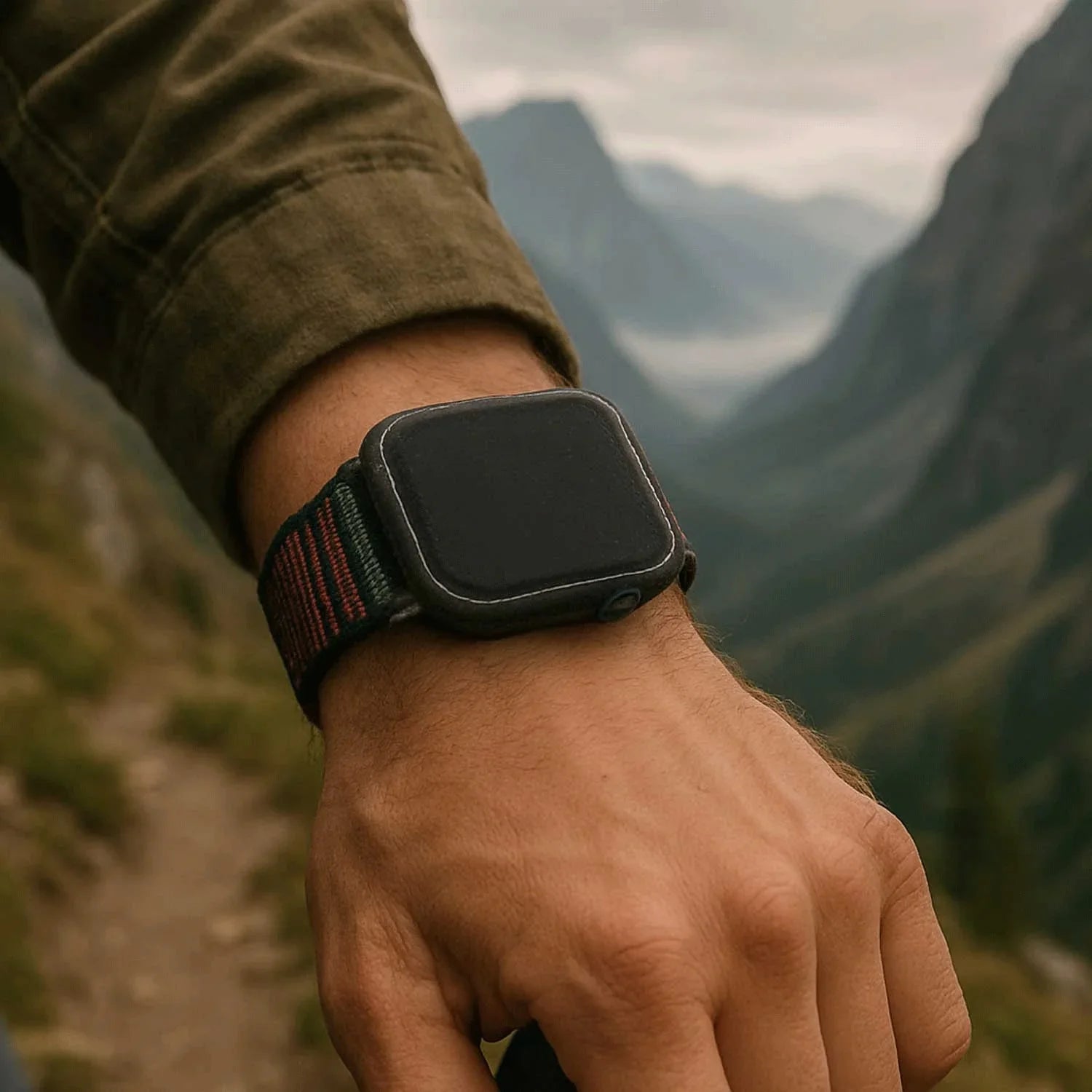 Apple Watch Armband Flyne - gewebt - Nylon - Rhythm