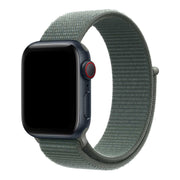 Apple Watch Armband Flyne - geflochten - Nylon - Salbeigrün