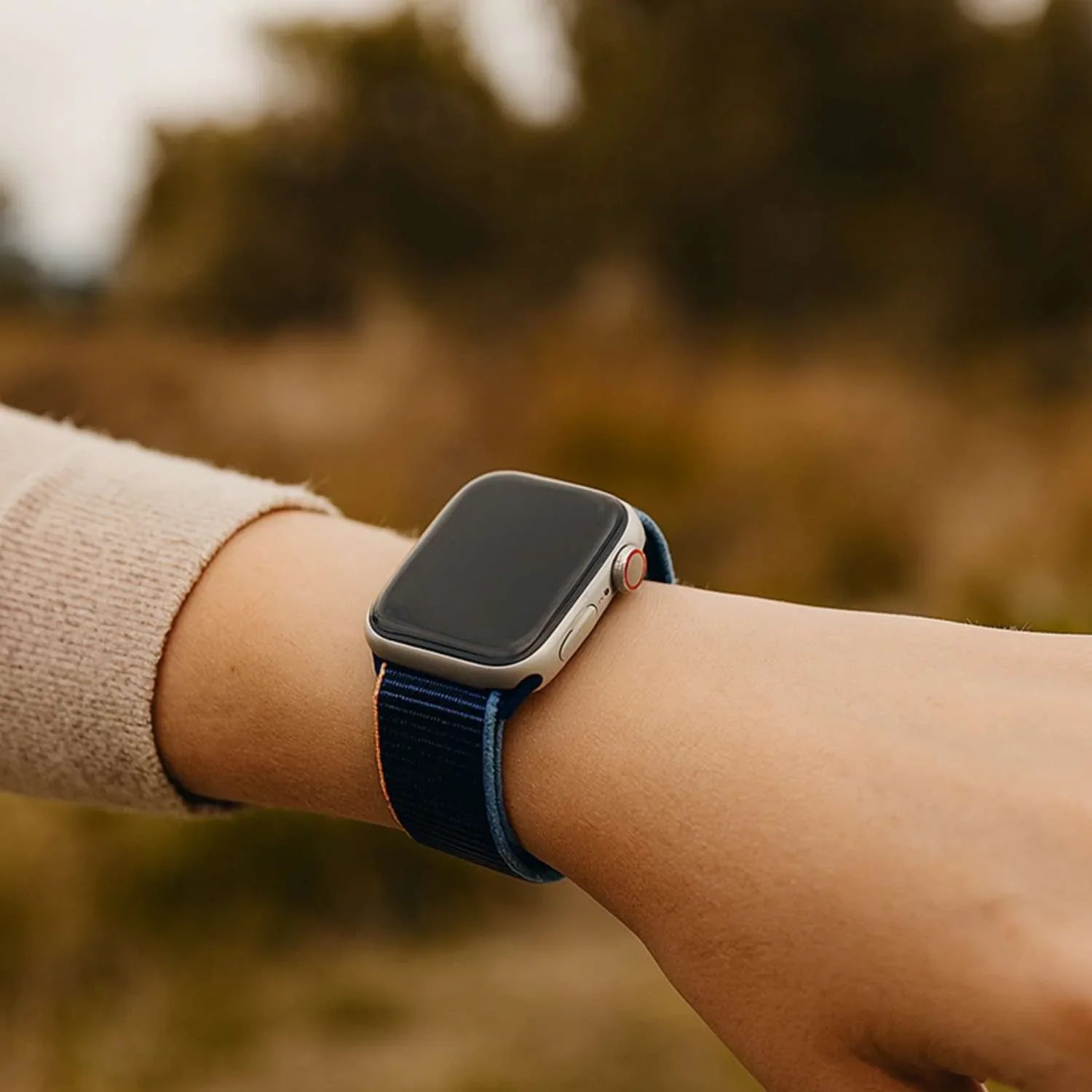 Apple Watch Armband – gewebt – Nylon – Tiefsee