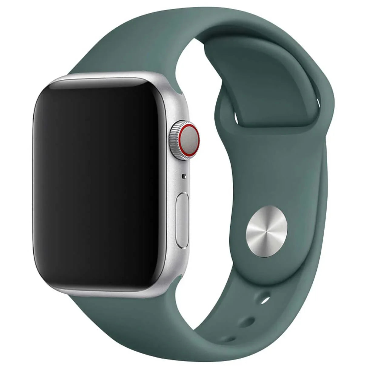 Apple Watch Armband Savro – Silikon – Tannengrün