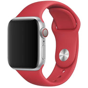 Apple Watch Armband Ovaro - Silikon - Rot