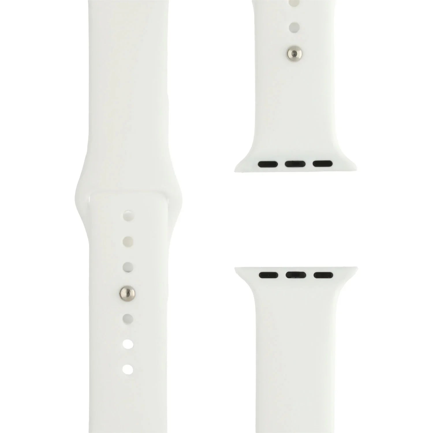 Apple Watch Armband Ovaro – Silikon – Weiß